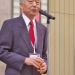 乾杯の音頭は田中会長が行いました。