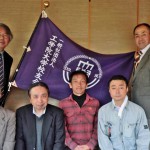 校友会の下に集結した 石川県支部の皆さん