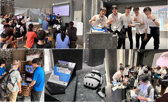 VRプロジェクト 大阪・関西万博2025に出展しました!
